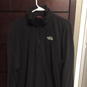 North Face 1/4 zip fleece pullover